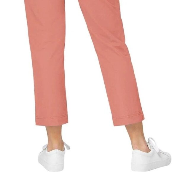 New Kirkland Signature Womens Salmon Coral Ankle Travel Pants - Picture 5 of 15